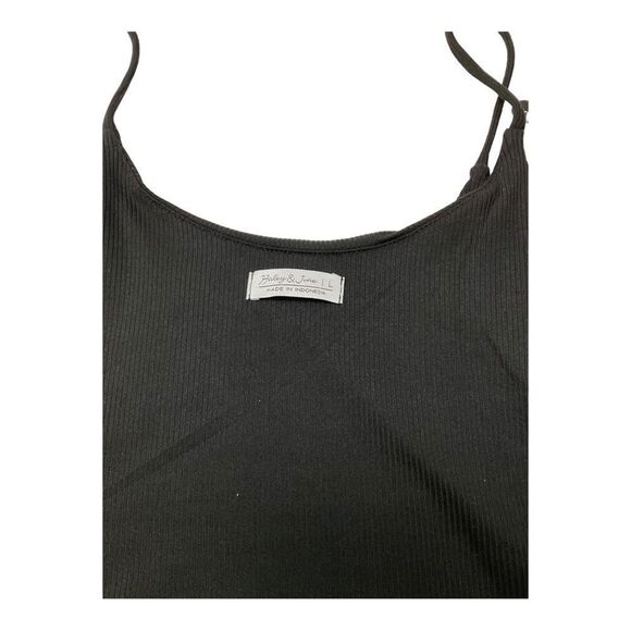 HALEY & JUNE Women’s Summer Black Knee Dress Sleeveless Size Large. - Picture 8 of 13